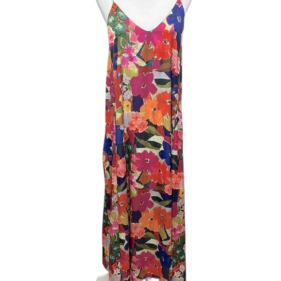 Nicole Miller Floral Maxi Dress - Multicolor - Picture 5 of 7
